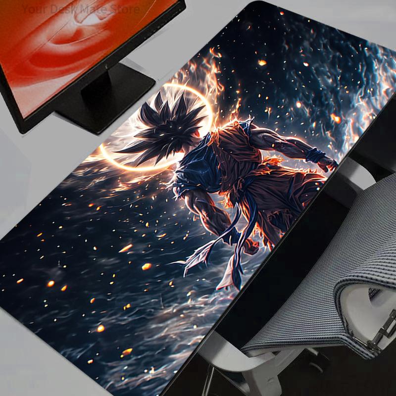 DBZ Dragon Ball Z Mouse Pad Gamers Decoracion Gamer Desk Mat Mousepad XXL Gaming Accessories Varmilo Rug Keyboard Carpet