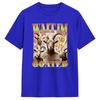 Warte, ich bin der Geilste Verfluchter Ziegen-Meme T-Shirt Sommer Hip Hop T-Shirts Reine Baumwolle Atmungsaktiv Übergroßes Oberteil T-Shirts Kurzarm T-Shirt