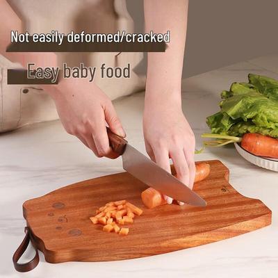 Yuansentai Solid Ebony Wood Multi-Purpose Cutting Board