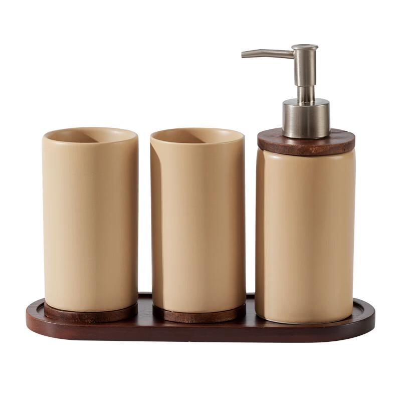 Shangqi Ceramic Bathroom Wash Set