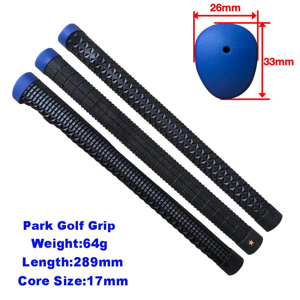 Customizable Anti-Slip Park Golf Grip with Personalized Logo синий головы/черный корпуса