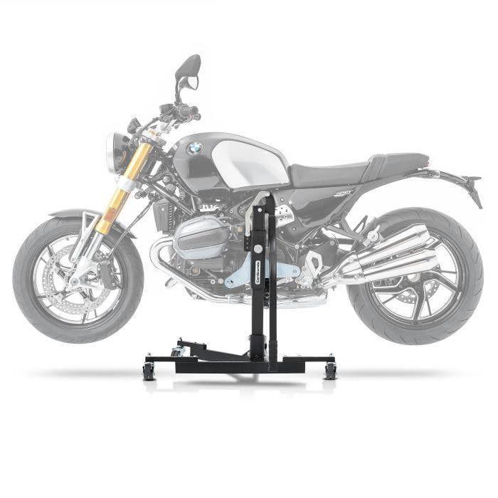Central Motorcycle Lift - ConStands Power-Evo - Compatible BMW R12 NineT - 300 Kg - Black Design