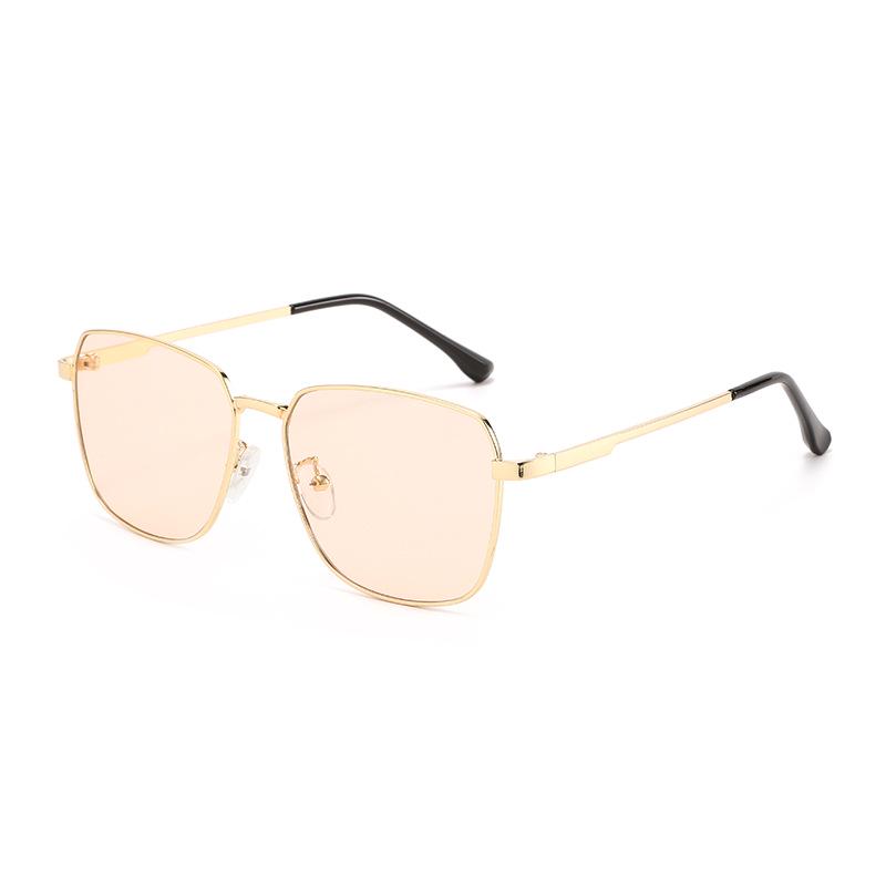 Men's Retro Large Frame Anti-UV Sunglasses for Driving