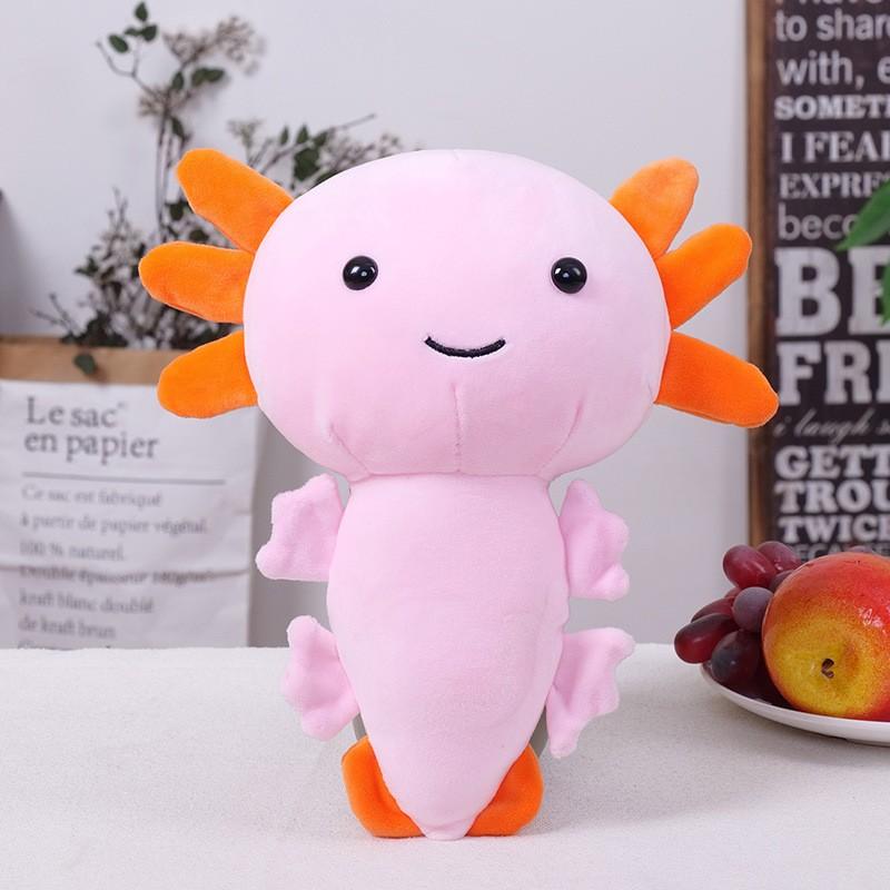 Peluche Axolotl Carino Morbido Animale di Peluche Salamandra Cuscino di Peluche Giocattolo di Peluche Kawaii Per Bambini