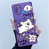 For Infinix Hot 10 Lite Smart 5 Hot 11 G37 10S 10T 10i Case Lovely Cartoon Cat Liquid Silicone Soft Shockproof Back Cover Capa