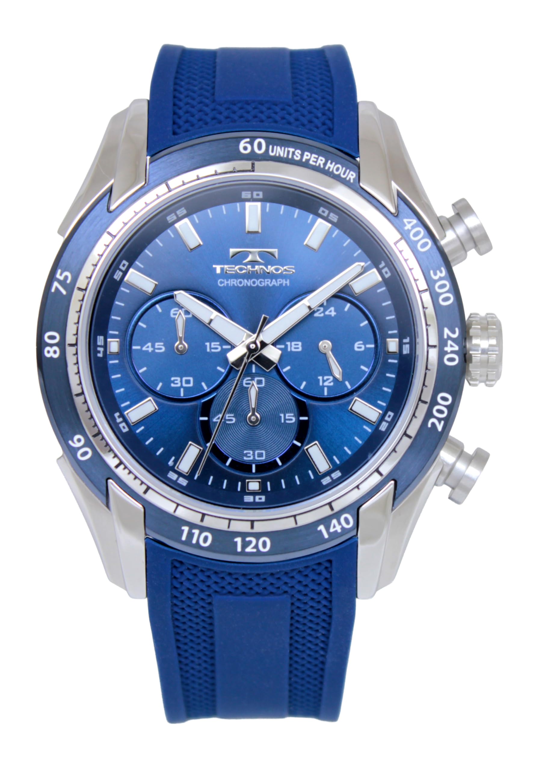 TECHNOS Chronograph Watch 100th Anniversary Model T6C42NN [TECHNOS] синий