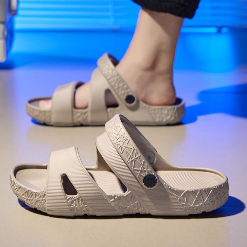 Thick Bottom Men Sandals Platform Casual Sandals Comfortable Non-slip Men Sandals