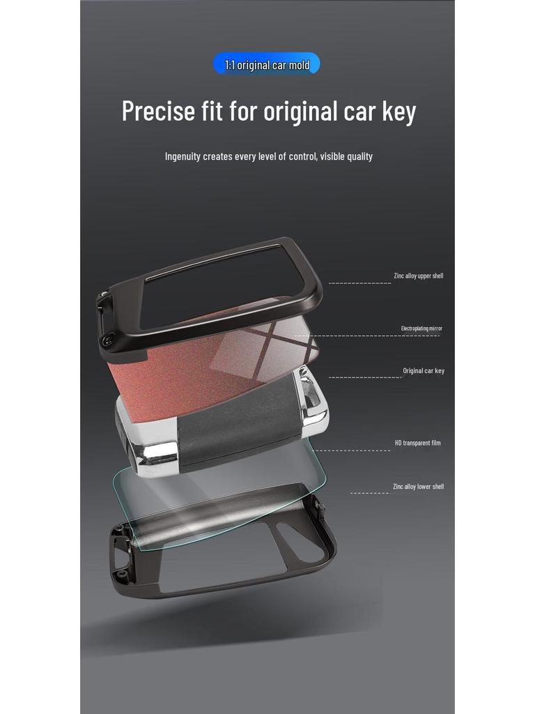Compatible Key Case for Volkswagen Cars: 24 Sagitar, Bora, Golf 7, Tiguan L, Tayron, Yi, Magotan, and 23 Model CC.