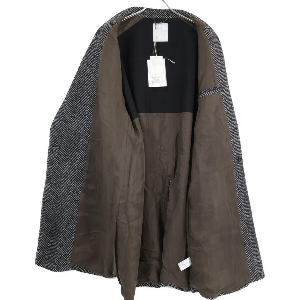 ANCELLM ANC-JK55 ALB x NEGRU PALTON CHESTER SEMI-DOUBLU palton 2 Alb / negruFolosit