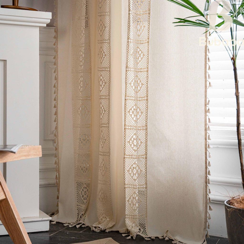 Crochet Patchwork Curtains: Short Door, Room Divider, Bay Window, and Kitchen Styles