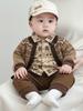 Stylish Boys' Spring/Autumn Cardigan Sweater 3-Piece Set for Infants (1-4 Years)