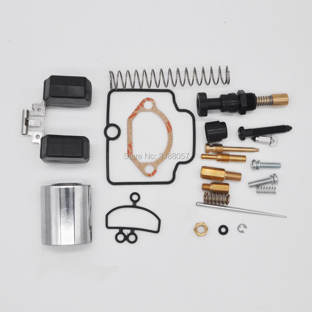 Motorcycle Carburetor Carb Repair Rebuild Kit with Spare Jets Sets FOR PWK 28 30 32 34 36 38 40 Mm KEIHIN KOSO Spare Parts