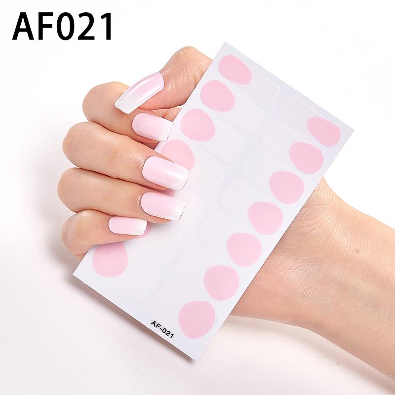 Women Hot Nail Sticker Plastic Sticker Nail Sticker Decals Art Casual Fashion Elegant Randomly CLE