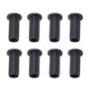 8PCS Oar Lock Socket Insert Nylon 1Celsius2 Inch Protective Sleeve Oar Lock Socket Bushing for Boat Hardware