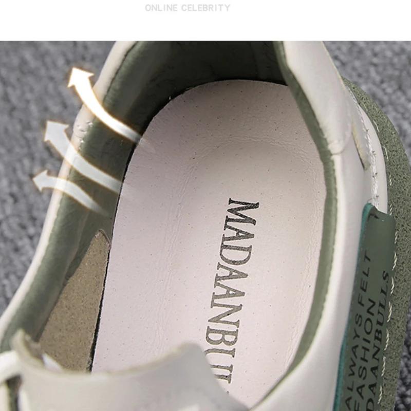 Casual Shoes for Men Comfortable Non-slip Men Sneakers Designer High Quality Leather Shoes Fashion Non-slip Men Vulcanized Shoes