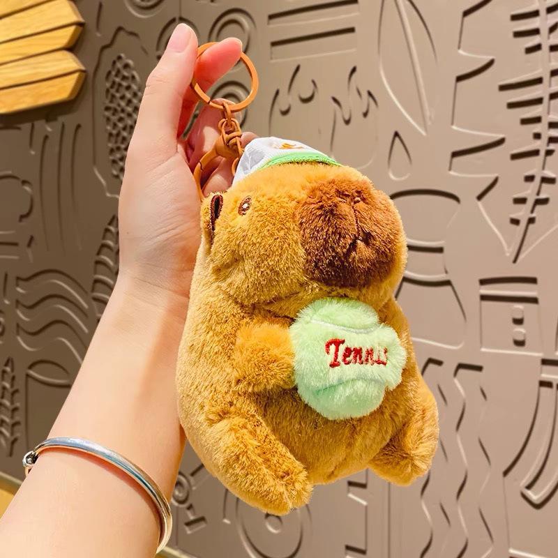 Popular Capybara Plush Pendant: Cute Capybara Ornament Toy