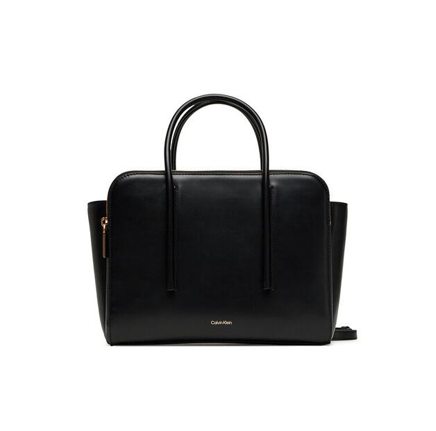 Сумка Calvin Klein Calvin Klein Carryall Mini Leather Tote Bag LV04F3034G чёрный