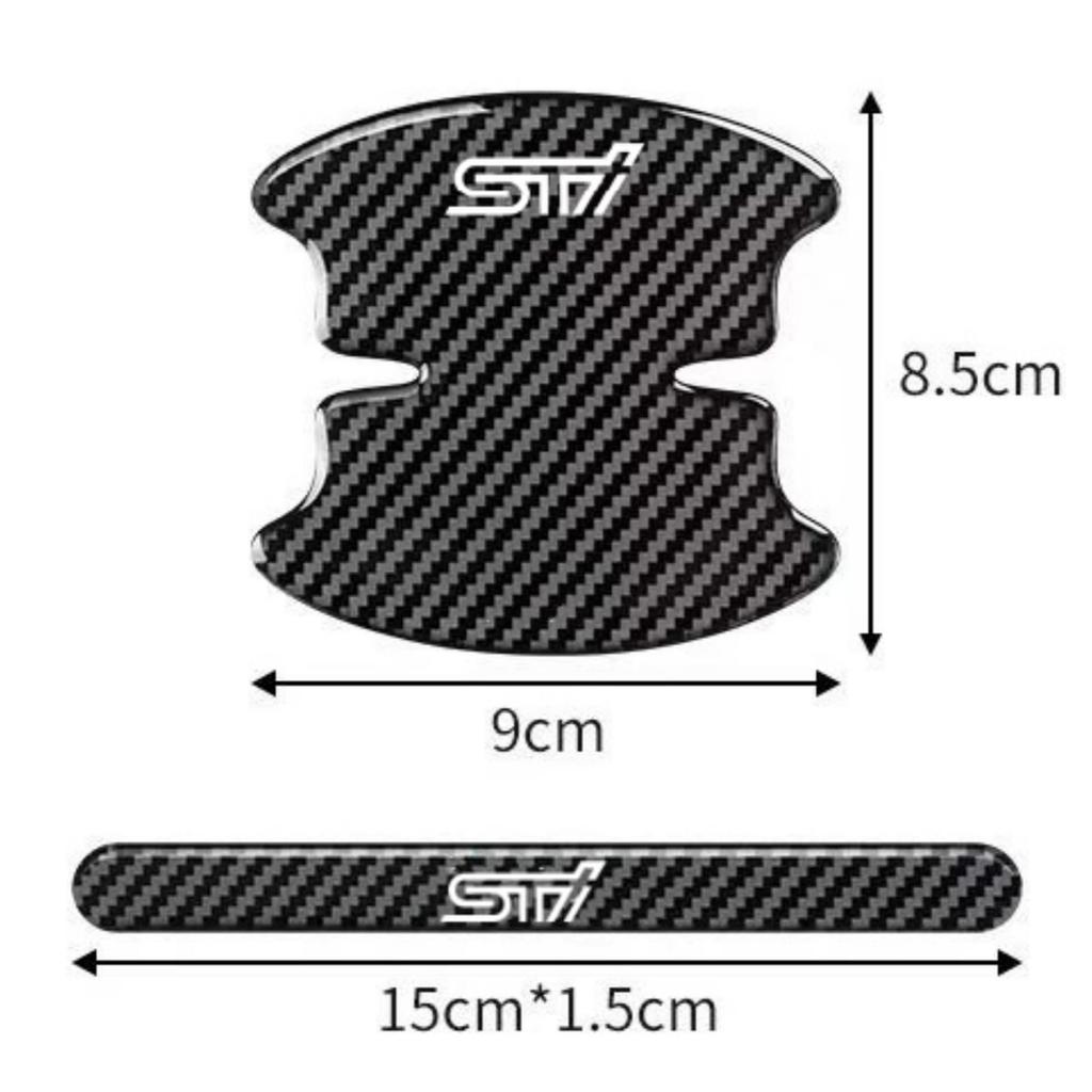 Toyota Harrier Latest Door Handle Protector Parts Applicable Car Door Handle Scratch Protection Side Sticker Scratch Car Door Protector Film 8 Full