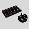 3 Compartments Cash Drawer Storage Box for Supermarket