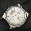 SEIKO 5 AUTOMATIC VINTAGE JAPAN 7009A MENS WHITE COLOR DIAL WATCH a700560-5 R203-a700560