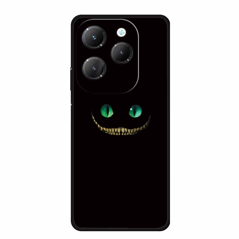 For Infinix Hot 40 Pro Case Animals Soft Silicone TPU Cover Phone Cases For Infinix Hot 40i Hot40 X6837 Protective Wolf Coque