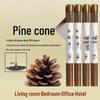 New Packaging Pine Cone Incense Sticks - Long-Lasting Woody Scent for Indoor Aromatherapy