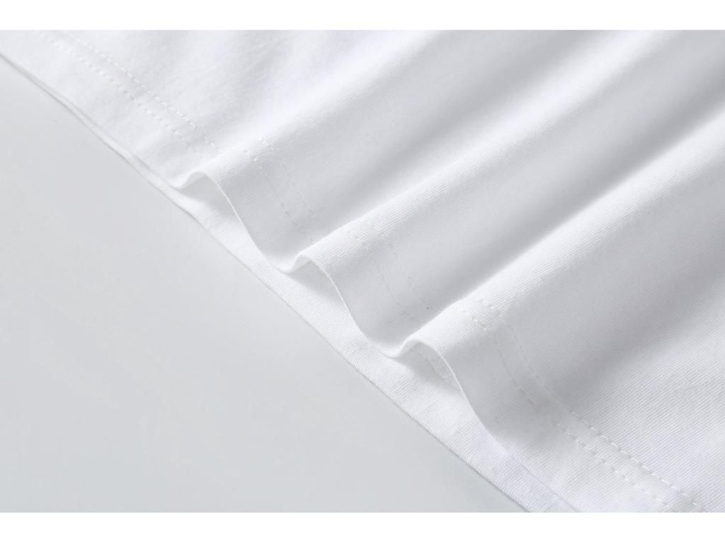 Men's Plus Size Korean Style Crew Neck Short Sleeve T-Shirt