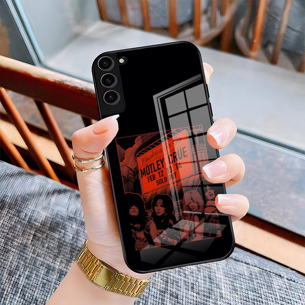 

Чехол для телефона Mötley Crüe для Samsung A25 A13 A33 5G A54 A36 A35 A56 A52 A14 Ударопрочный стеклянный чехол Samsung A35