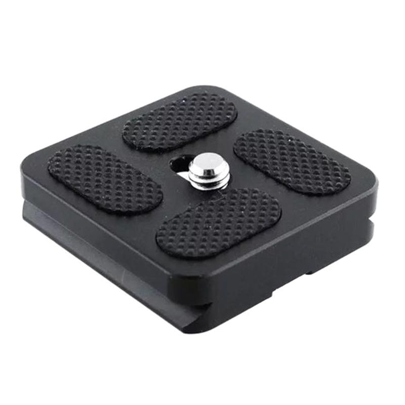 DSLR Camera Quick Release Plate 40mm Quick Release Plate Aluminum Adapter 1/4inch Screw Mount for Camera Tripod