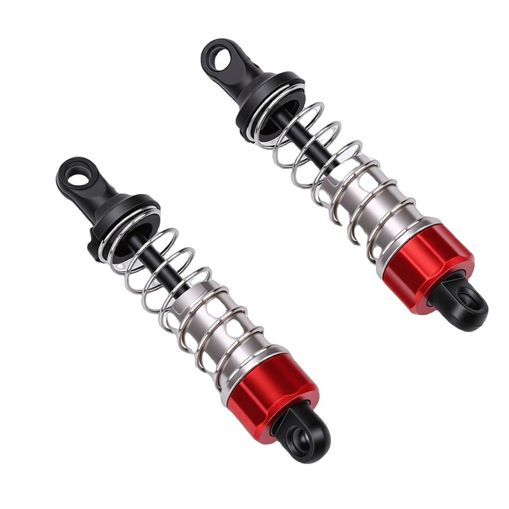 2PCS RC Rear Shock Absorber Fit for WLtoys 244016 RC Car Metal Rear Shock Absorber Damper RC Car Upgrade Parts