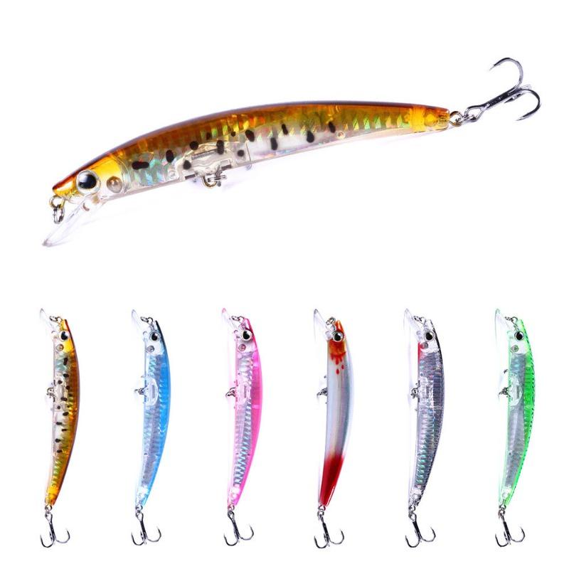 1PC New Lure Fishing Bait Laser Minnow Lure 12cm-14g Fishing Lure Bionic Fish Lure Minnow Hard Bait Fishing Tackle