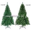1.8m/2.1m Encrypted PVC Christmas Tree with Ornaments - Green Holiday Decoration Item