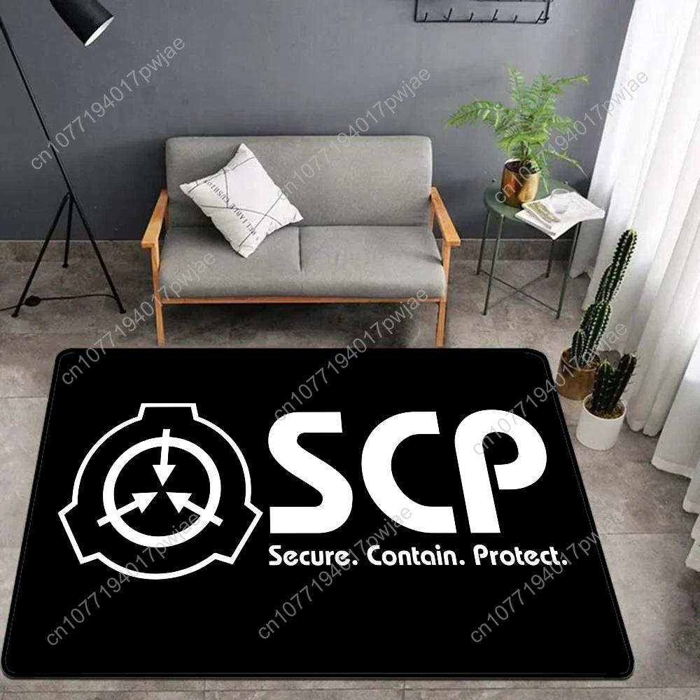 Tappetino da cucina S-SCP Foundation Stile Nordico Tappetino per porta Camera da letto Soggiorno Tappetino per porta Casa Balcone Tappetino antiscivolo Tappeto