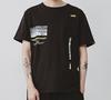 Vans T-Shirts Unisex Black Crew Neck Moderate Straight Fit
