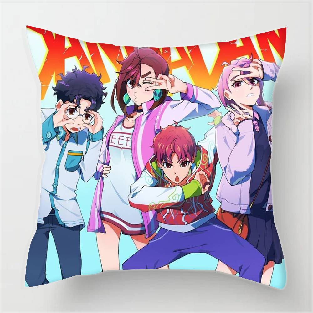 ANIME D-Dandadans CLASSIC  Pillowcases Cushion Covers Living Room Sofas Home Decor Gifts