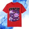 Anime Gengar Graphic T Shirt Man Pokemon 2026 Oversized Women Casual Cotton Short Sleeve Tee Streetwear Y2k Clothes Summer Tops