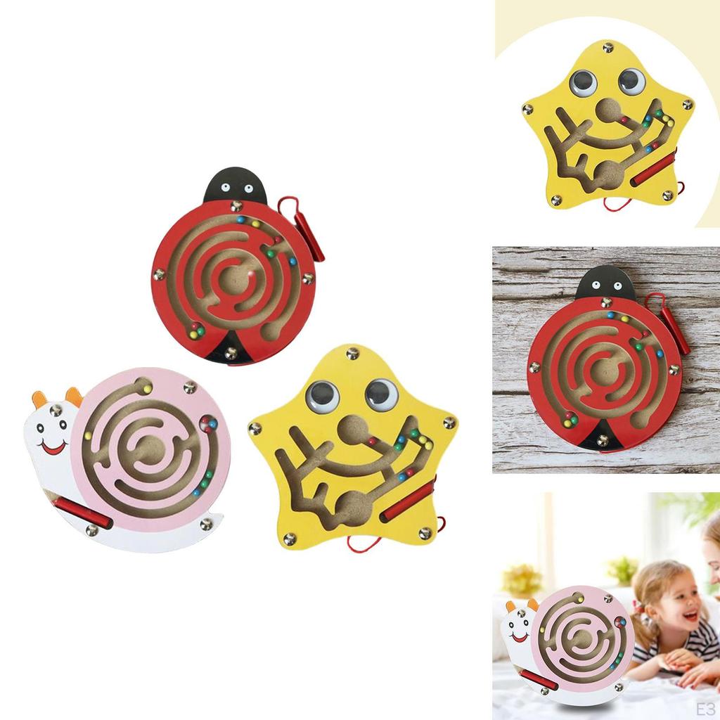 Maze Toddler Board Games, Montessori Game Busy Activity Puzzle