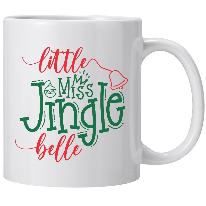 Christmas Christmas Ceramic Coffee Mug Santa Tea Mug Movies Tree Mug