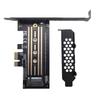 M.2 NVMe To PCIe X4 5.0 Adapter Stable 32Gbps Speed M2 To NVME Expansion Card for Computer