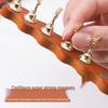 Minimalist Japanese Walnut Nail Practice Holder