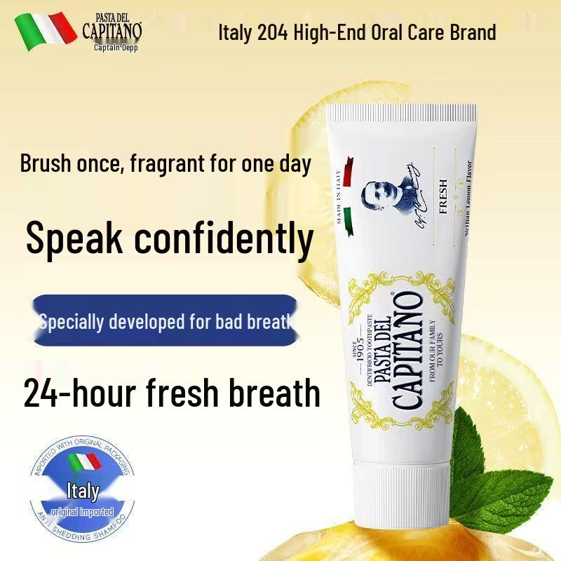 Italy Dep Captain 1905 Toothpaste 75ml 100g - Thai Formula