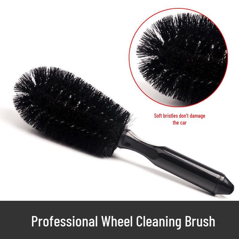 Durable Soft Bristle Wheel & Tire Cleaning Brush for Cars