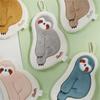 Sloth Hand Towel Kitchen Absorbent Hand Towel Hanging Small Towel Children Cute Towel Bathroom Quick-drying Rag