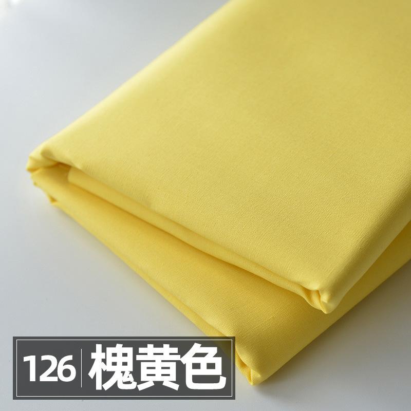 145x50cm Jednobarevná Popelínová Bavlněná Látka DIY Látka na Dětské Oblečení Výroba Povlečení Látka na Prošívanou Deku pro Dívčí Šaty TJ9433