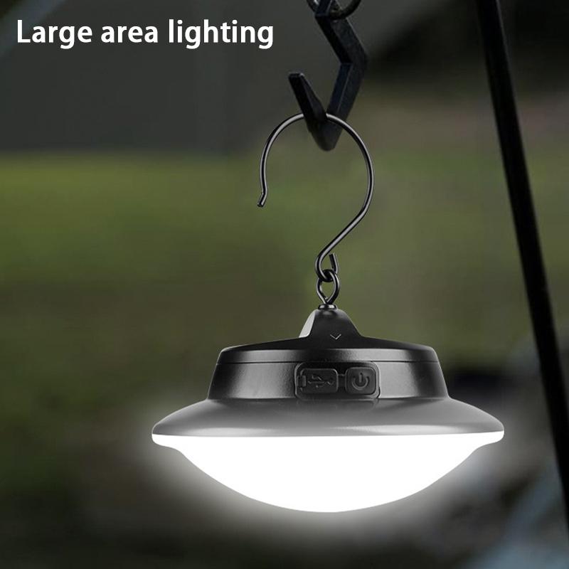 Portable Hook Camping Light Rechargeable Emergency Lighting Waterproof Camping Light Tent Light