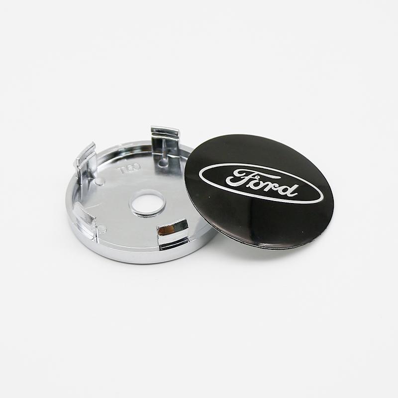 SVGH1 4Pcs ABS 60MM Wheel Center Caps Hub Car Rims Dust-proof Cover Hubcaps for Ford Focus 2 3 4 MK2 MK3 MK5 Fiesta MK7 Mondeo Fusion