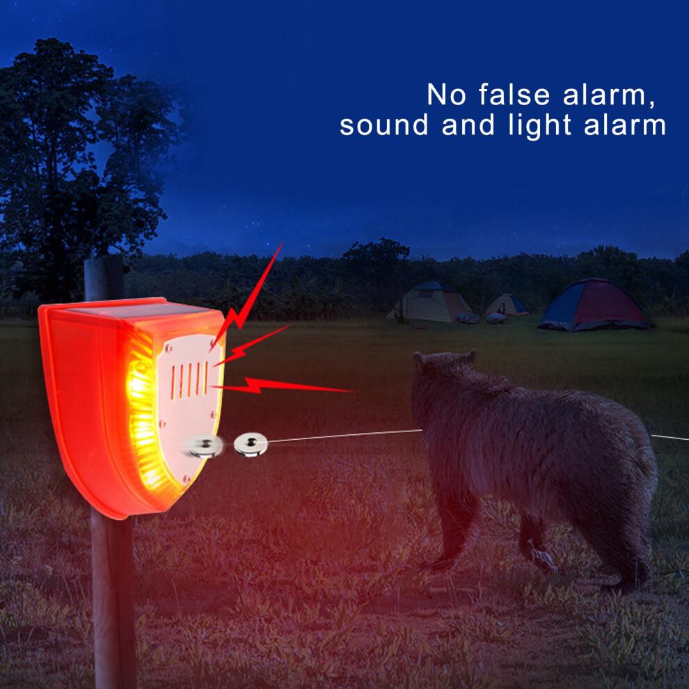 Animal Repellent USB Interface Charging Energy Saving Solar Powered Animal Repellent for Rabbit Fox Wild Pig