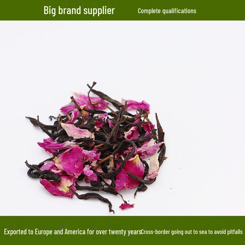 Rose Red Tea Flower Raw Material for E-commerce 50g