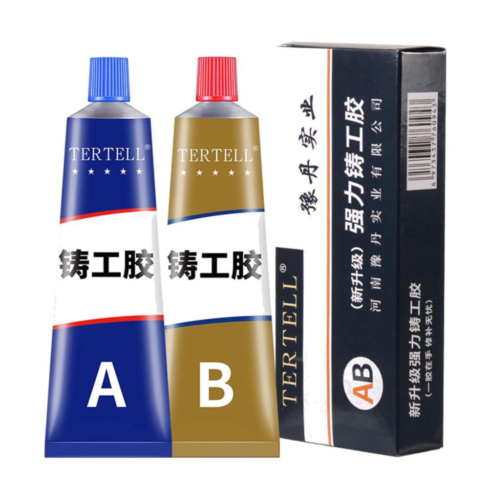 

1-3Set A B Metal Strength Glue Repair Iron Bonding Adhesion Heat Resistance Cold Weld Metal Repair Adhesive Agent Caster Glue
