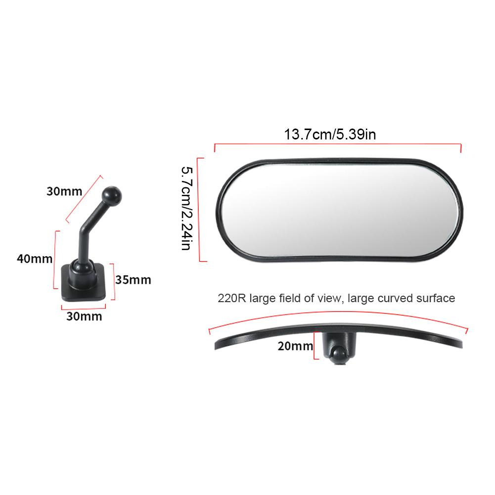 360° Adjustable Car Baby Rearview Mirror Baby Rear Seat Rearview Mirror Mini Safety Child Baby Kids Convex View Mirror for Car Interior Mirrors6